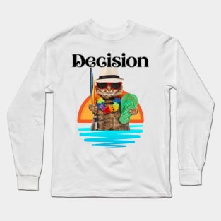 Decision - many options Long Sleeve T-Shirt